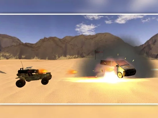 Изображение игры: Armored Road Warrior Death Car Racing