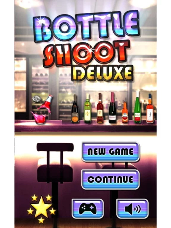 Изображение игры: Bottle Shooting Deluxe Shooter Game