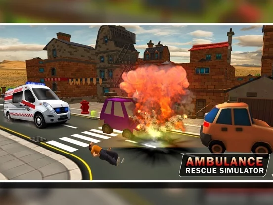 Изображение игры: Ultimate Rescue Ambulance Driving Simulator