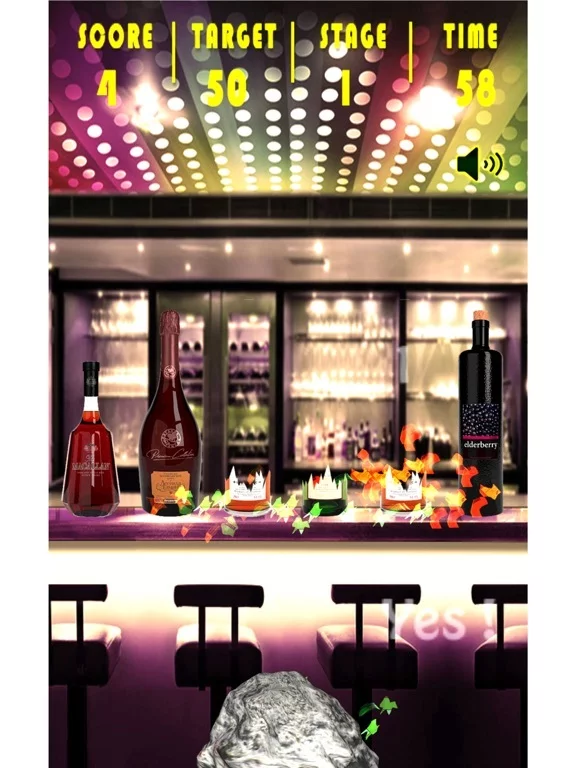 Изображение игры: Bottle Shooting Deluxe Shooter Game