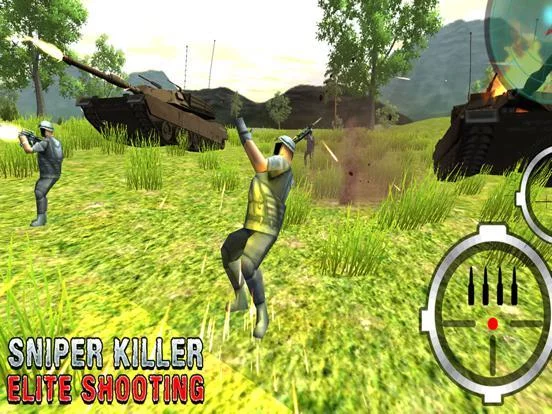 Изображение игры: Sniper Killer Elite Shooting - Front Commando Combat Army