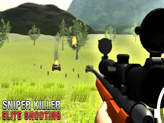 Изображение игры: Sniper Killer Elite Shooting - Front Commando Combat Army