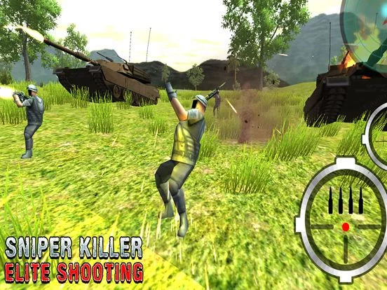 Изображение игры: Sniper Killer Elite Shooting - Front Commando Combat Army