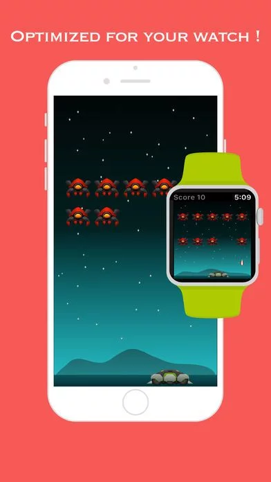 Изображение игры: WatchInvaders