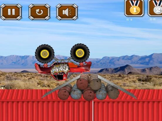 Изображение игры: Monster Truck Stunt Rider Race - Legends Offroad 2016