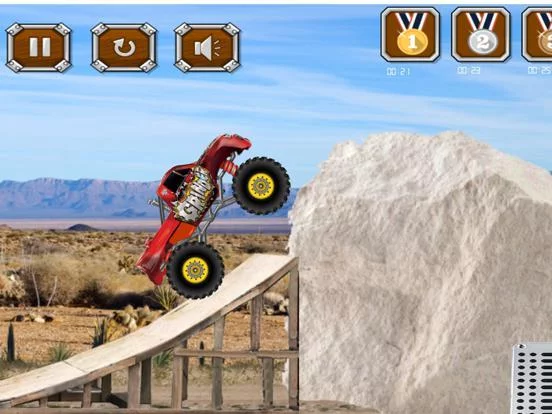 Изображение игры: Monster Truck Stunt Rider Race - Legends Offroad 2016