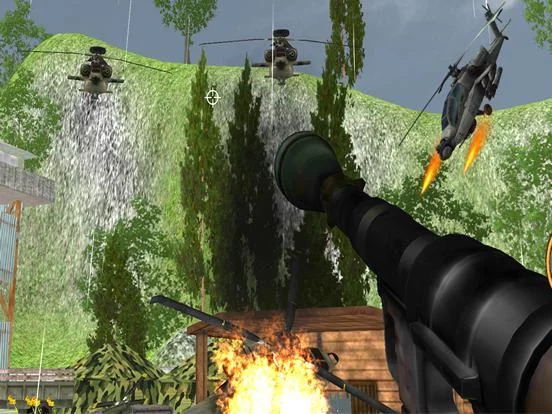 Изображение игры: Gunship Air Helicopter Battle: Gunner Strike