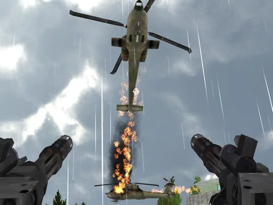 Изображение игры: Gunship Air Helicopter Battle: Gunner Strike