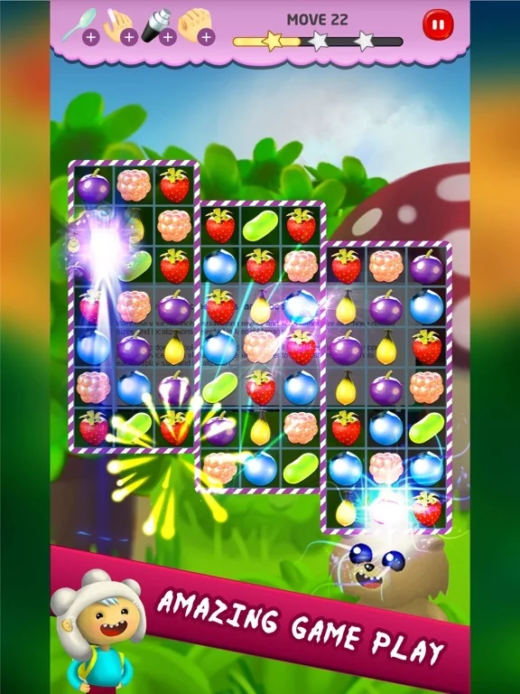 Изображение игры: Berry Match King: Strawberry Fruit Crush Game