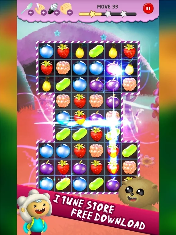 Изображение игры: Berry Match King: Strawberry Fruit Crush Game