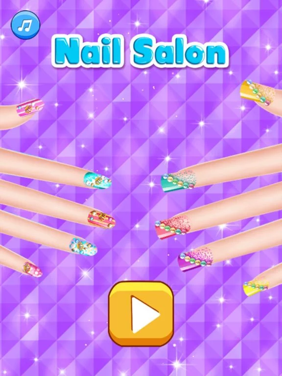 Изображение игры: Nail Salon Makeover