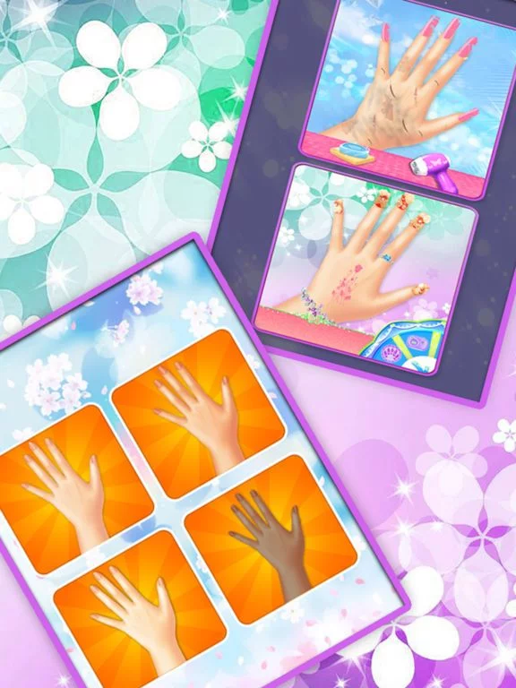 Изображение игры: Nail Salon Makeover