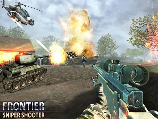 Изображение игры: Frontier Sniper Shooter: Frontline Army Commando