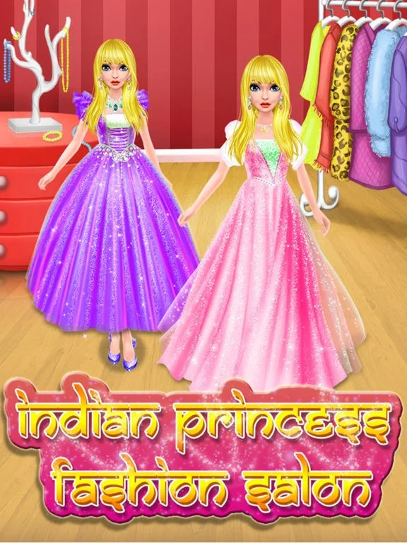 Изображение игры: Indian Princess Fashion Salon