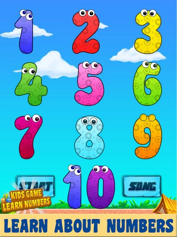 Изображение игры: Kids Game Learn Numbers