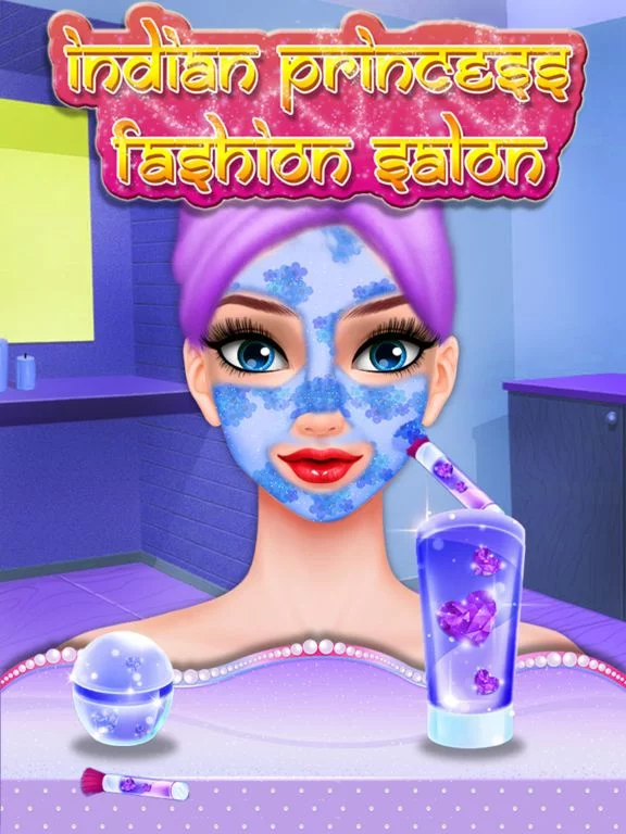 Изображение игры: Indian Princess Fashion Salon