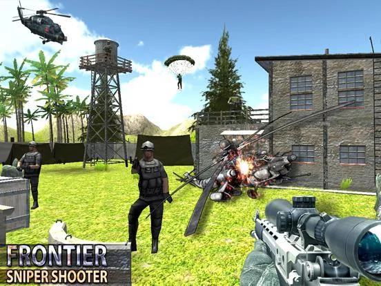 Изображение игры: Frontier Sniper Shooter: Frontline Army Commando