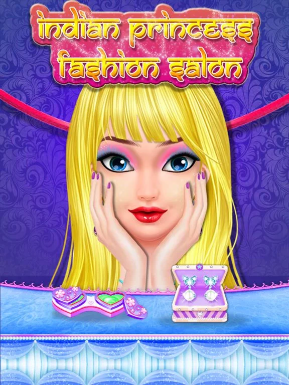 Изображение игры: Indian Princess Fashion Salon