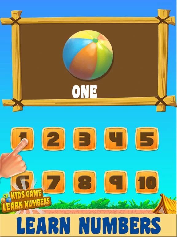 Изображение игры: Kids Game Learn Numbers