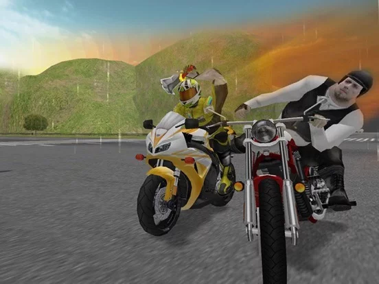 Изображение игры: CSR Death Moto Drift Racing Simulator – show mad skills to become a motocross bike race pro