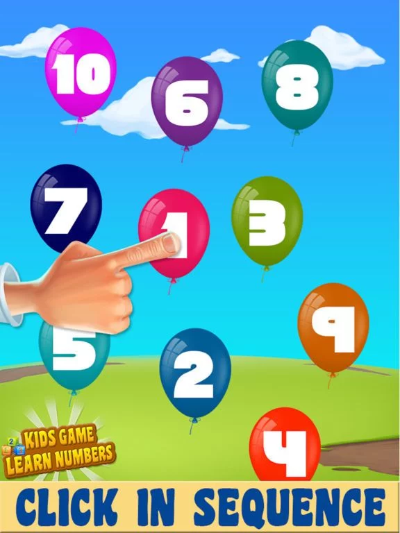 Изображение игры: Kids Game Learn Numbers