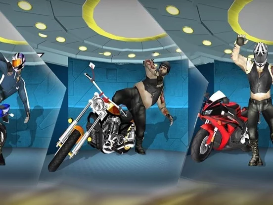 Изображение игры: CSR Death Moto Drift Racing Simulator – show mad skills to become a motocross bike race pro