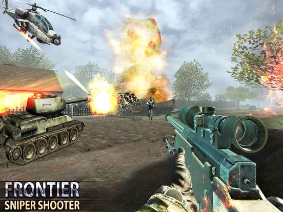 Изображение игры: Frontier Sniper Shooter: Frontline Army Commando