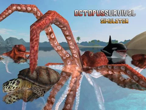 Изображение игры: Octopus Survival Simulator