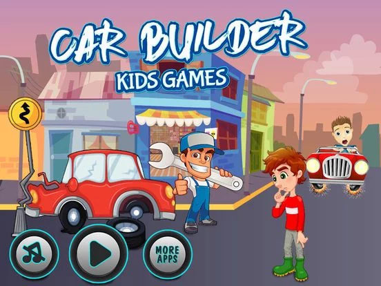Изображение игры: Car Builder Kids Game Pro