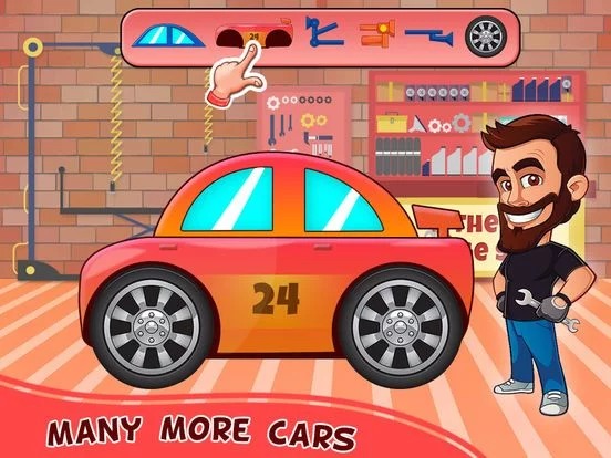 Изображение игры: Car Builder Kids Game Pro