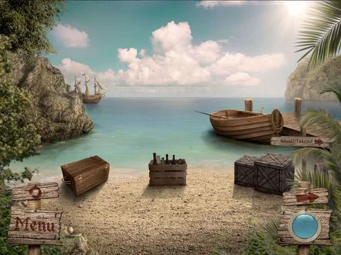 Изображение игры: The Mystery of Skull Island HD