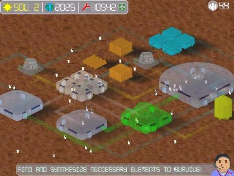 Изображение игры: Mars Tycoon