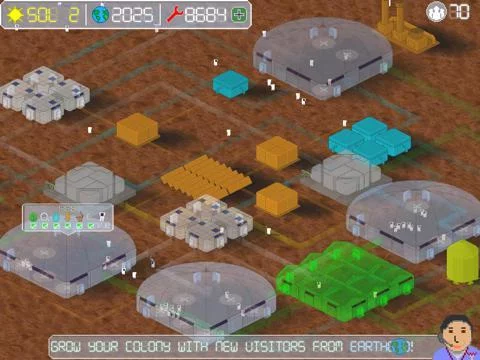 Изображение игры: Mars Tycoon