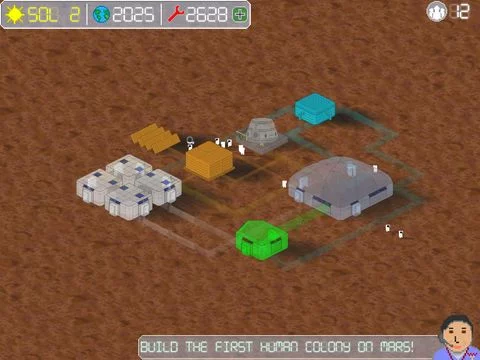 Изображение игры: Mars Tycoon