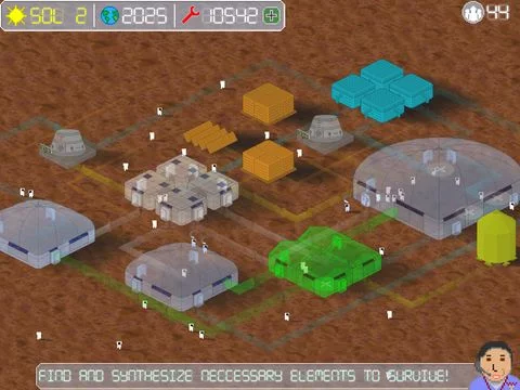 Изображение игры: Mars Tycoon