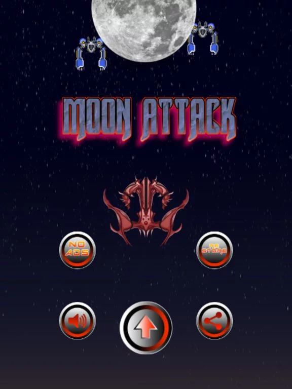Изображение игры: Moon Attack
