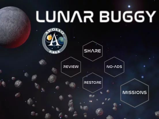 Изображение игры: Lunar Buggy