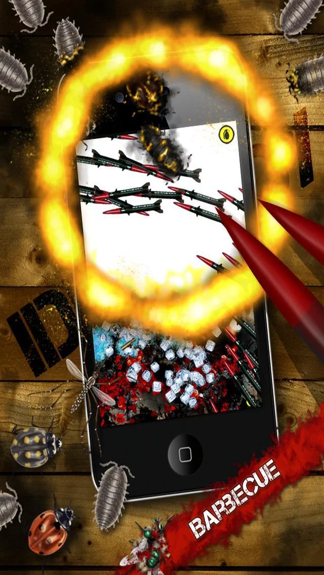 Изображение игры: iDestroy Reloaded - torture the bloody bugs with awesome weapons in a sandbox