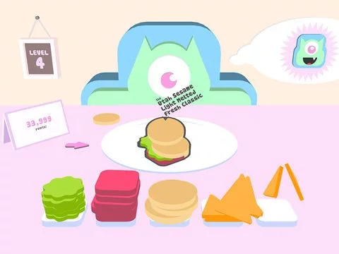 Изображение игры: Monster Want Burger