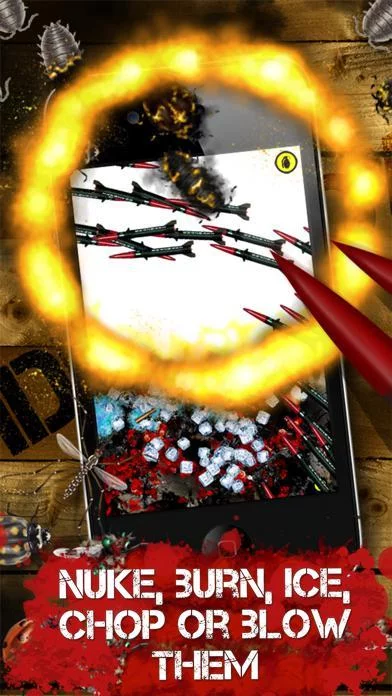 Изображение игры: iDestroy Free: Game of bug Fire, Destroy pest before it age! Bring on insect war!