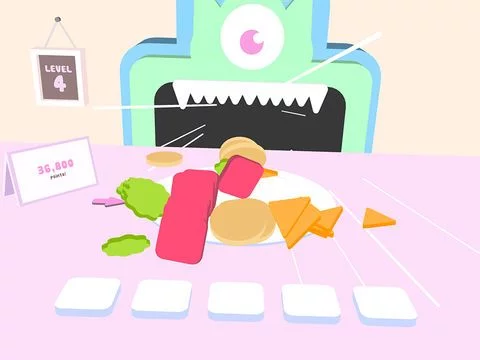 Изображение игры: Monster Want Burger