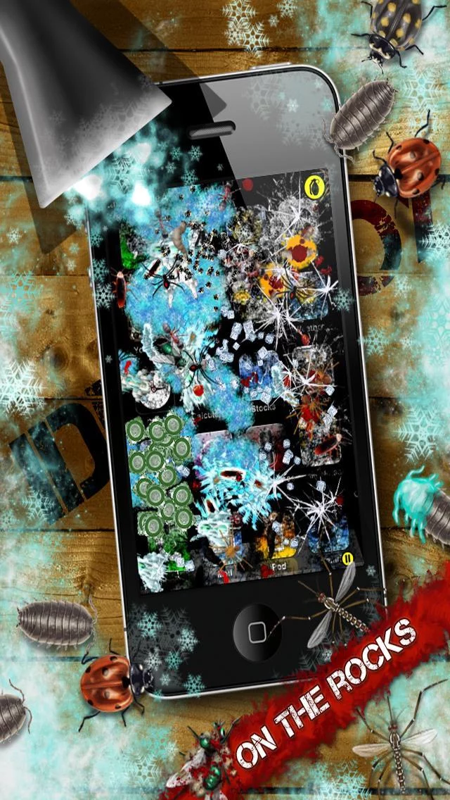 Изображение игры: iDestroy Reloaded - torture the bloody bugs with awesome weapons in a sandbox