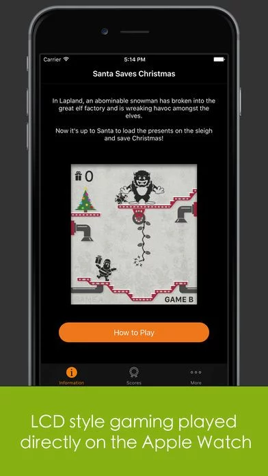 Изображение игры: LCD Games: Santa Saves Christmas