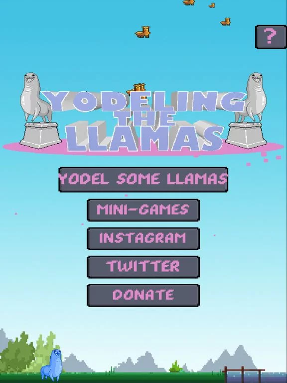 Изображение игры: Yodeling The Llamas