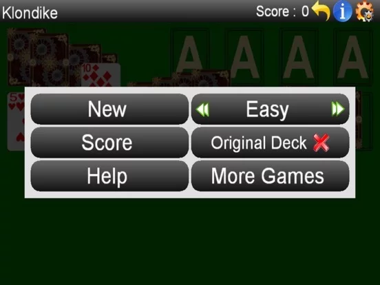Изображение игры: Solitaire - Klondike
