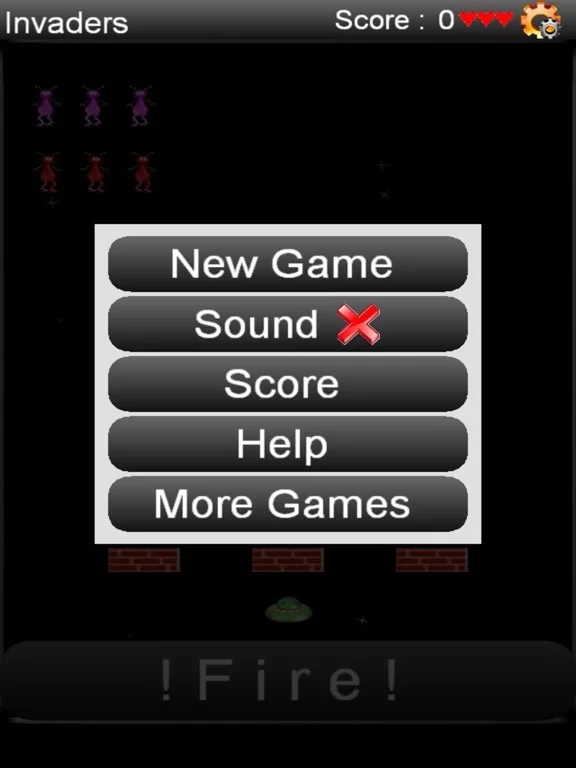 Изображение игры: Invaders -- Lite