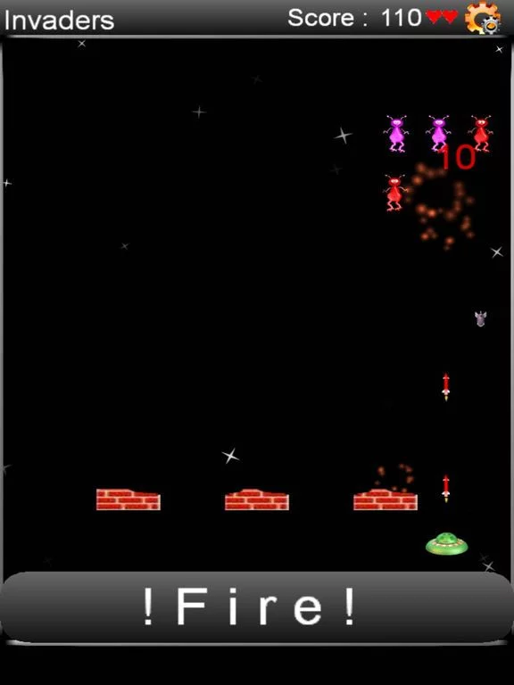 Изображение игры: Invaders -- Lite