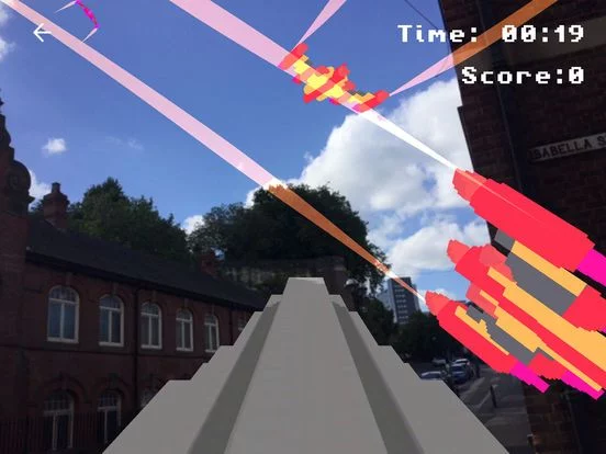 Изображение игры: Starship Destroy AR