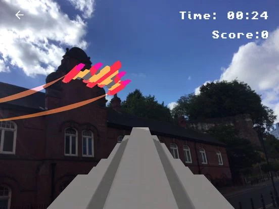 Изображение игры: Starship Destroy AR