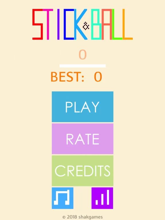 Изображение игры: Stick and Ball